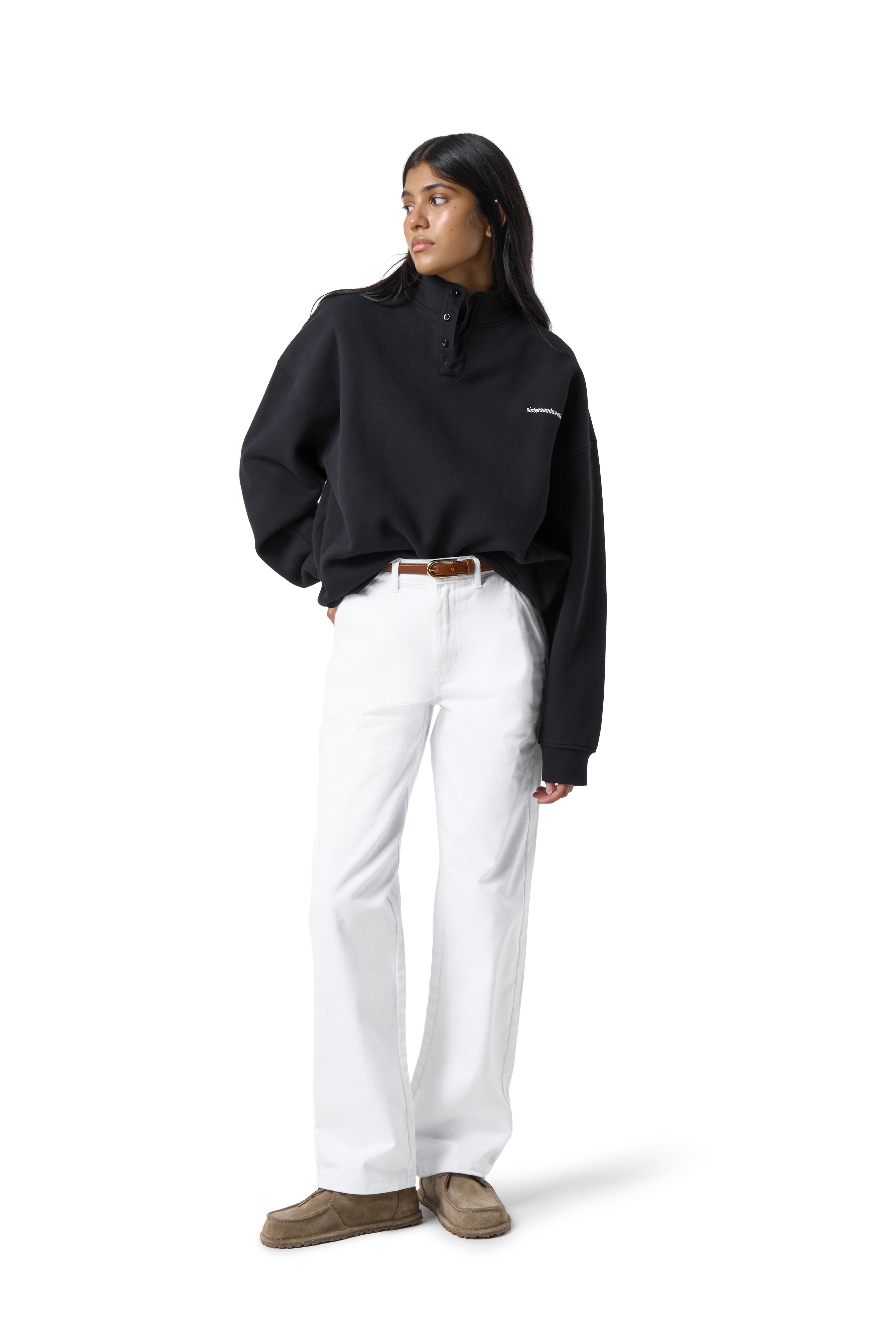 Carolyn Pullover in Black